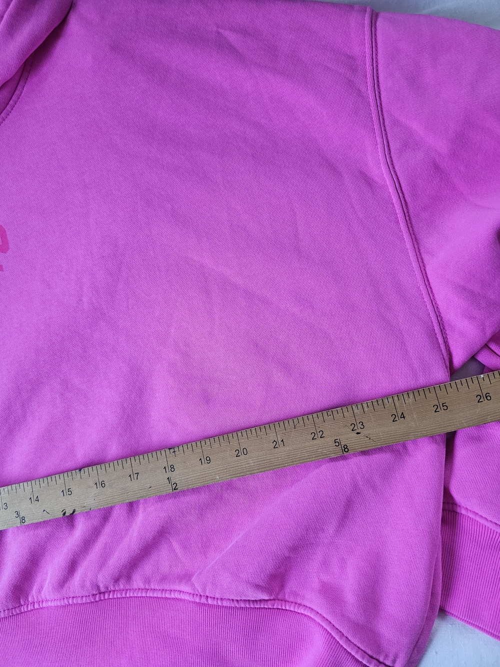 GAP Hot Pink Cropped Hoodie - Picture 3 of 6